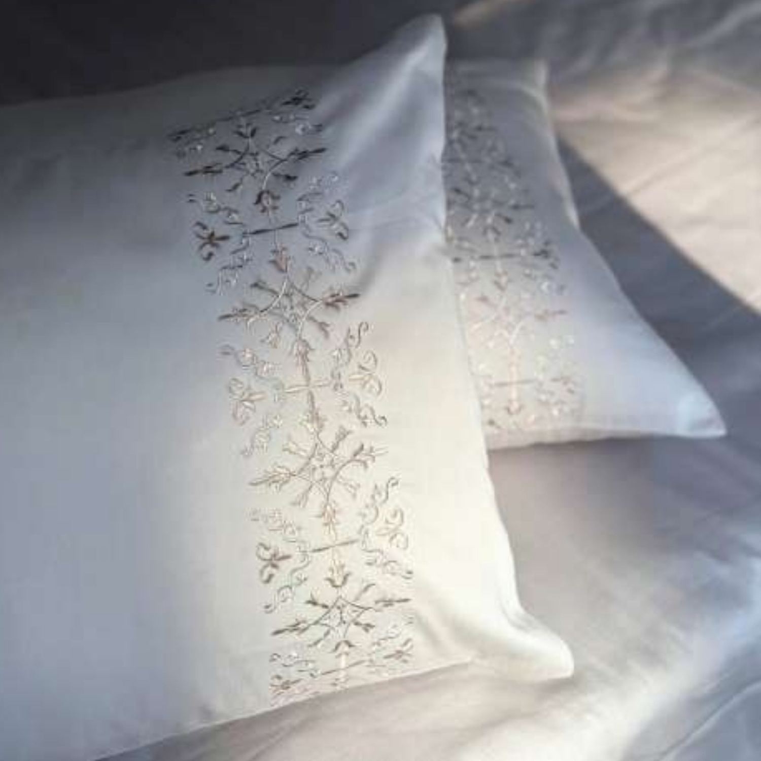 Sadyaska Luna Silver 3 Pcs Bedsheet Set