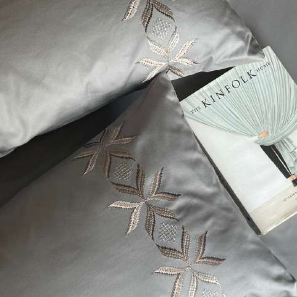 Sadyaska Nadine Slate 3 Pcs Bedsheet Set