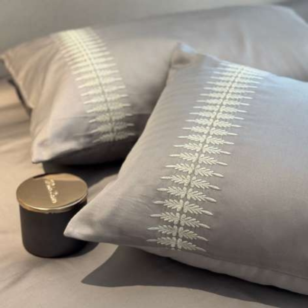 Sadyaska Stella Slate 3 Pcs Bedsheet Set