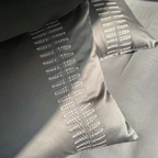 Sadyaska Elise Elephant Grey 3 Pcs Bedsheet Set