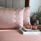 Sadyaska Iris Rose 3 Pcs Bedsheet Set