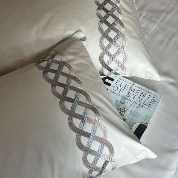 Sadyaska Candace Oats Beige 3 Pcs Bedsheet Set