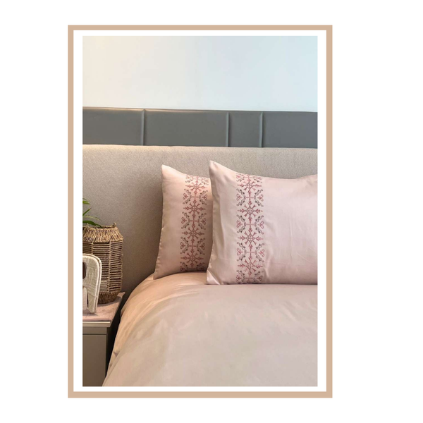 Sadyaska Luna Buff 3 Pcs Bedsheet Set