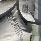 Sadyaska Evara Smoke Blue 3 Pcs Bedsheet Set