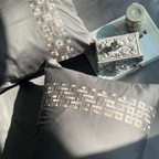 Sadyaska Evara Elephant Grey 3 Pcs Bedsheet Set