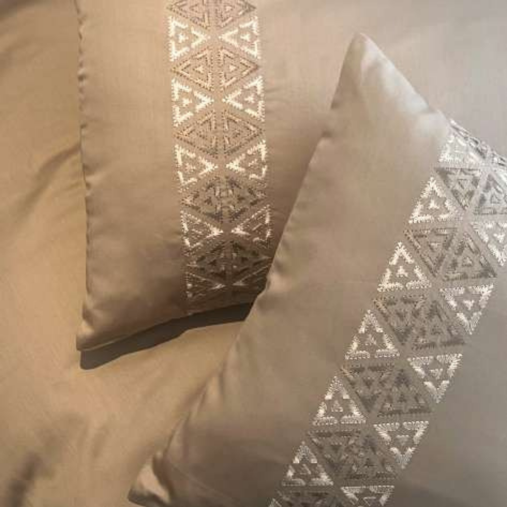 Sadyaska Faye Sand 3 Pcs Bedsheet Set