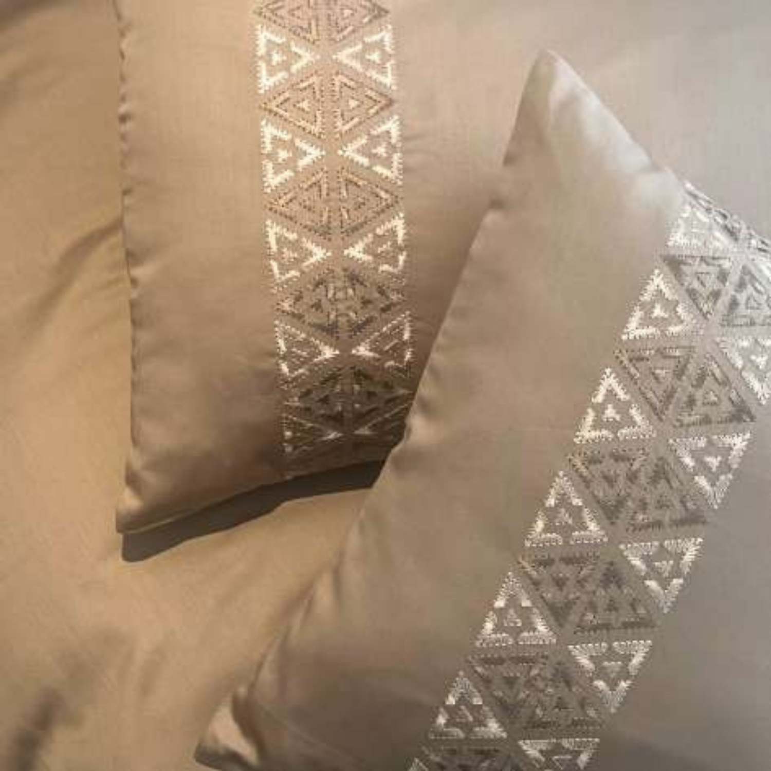 Sadyaska Faye Sand 3 Pcs Bedsheet Set