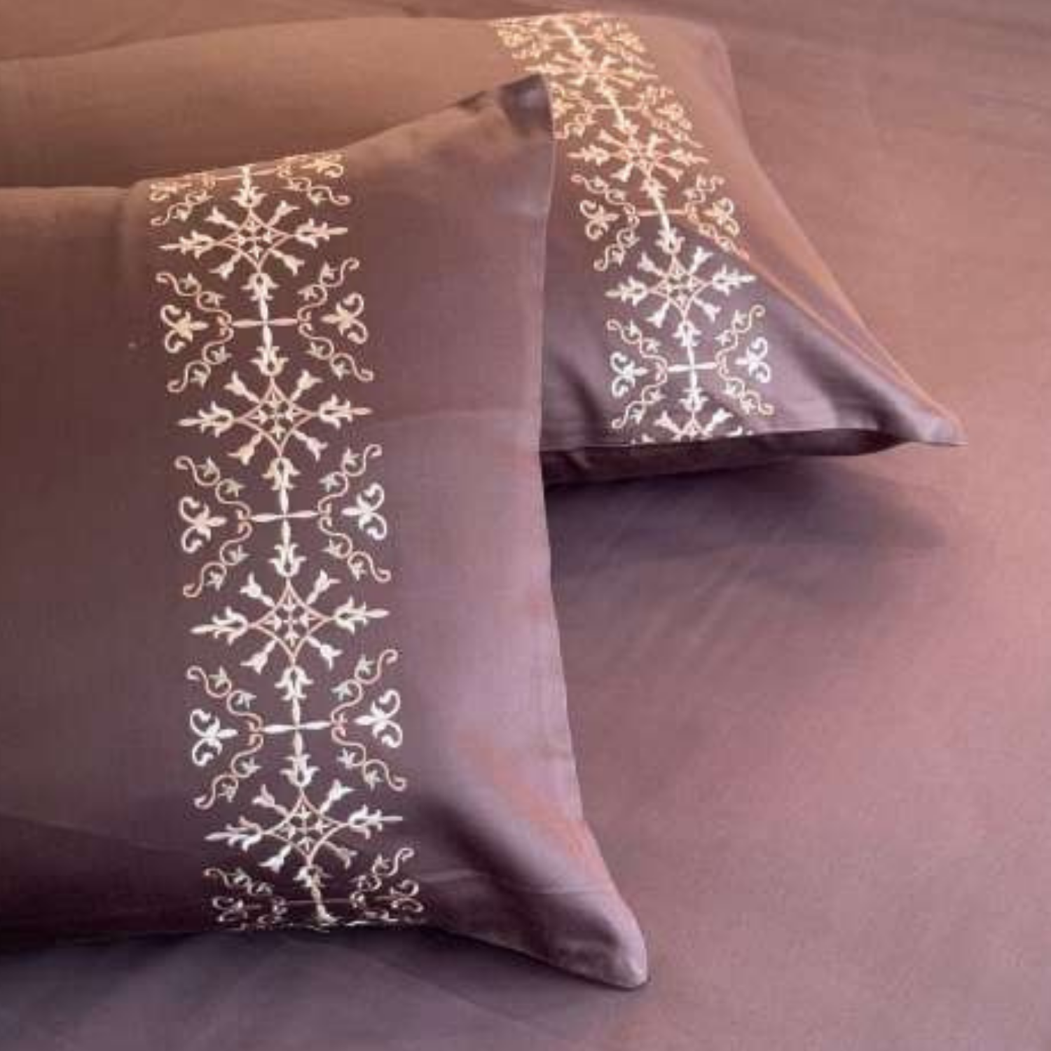 Sadyaska Luna Coffee 3 Pcs Bedsheet Set