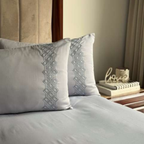 Sadyaska Cora Smoke Blue 3 Pcs Bedsheet Set