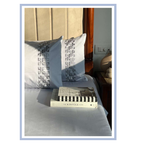 Sadyaska Evara Smoke Blue 3 Pcs Bedsheet Set